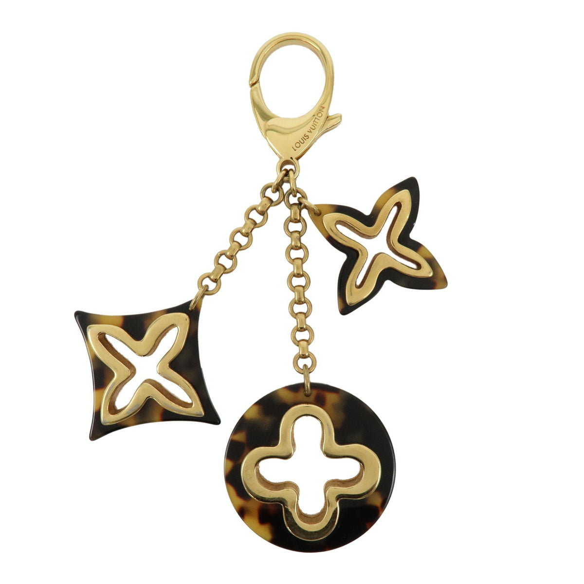 Louis Vuitton Insolence Bag Charm Metal and Tortoise Product Image