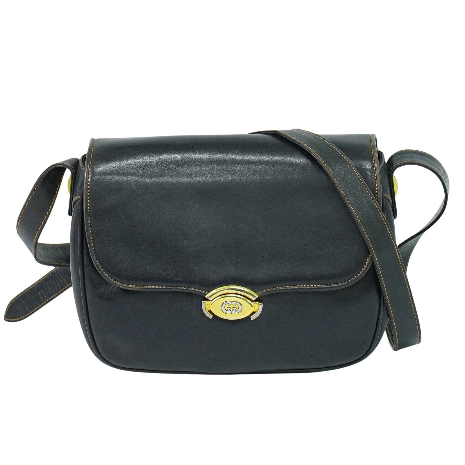 Gucci Vintage Shoulder Bag Leather Product Image
