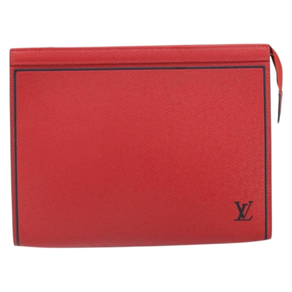 Louis Vuitton Pochette Voyage Taiga Leather MM