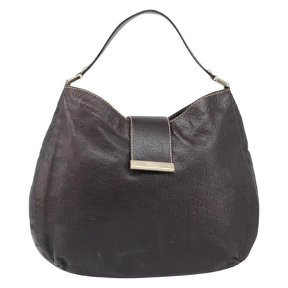 Gucci New Ladies Web Hobo Guccissima Leather Medium