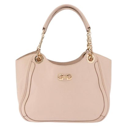 Salvatore Ferragamo Betulla Chain Tote Leather Medium