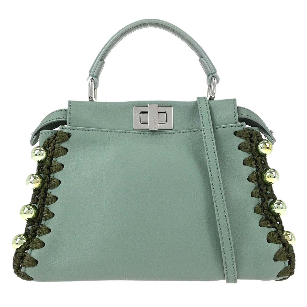 Fendi Peekaboo Bag Leather Mini