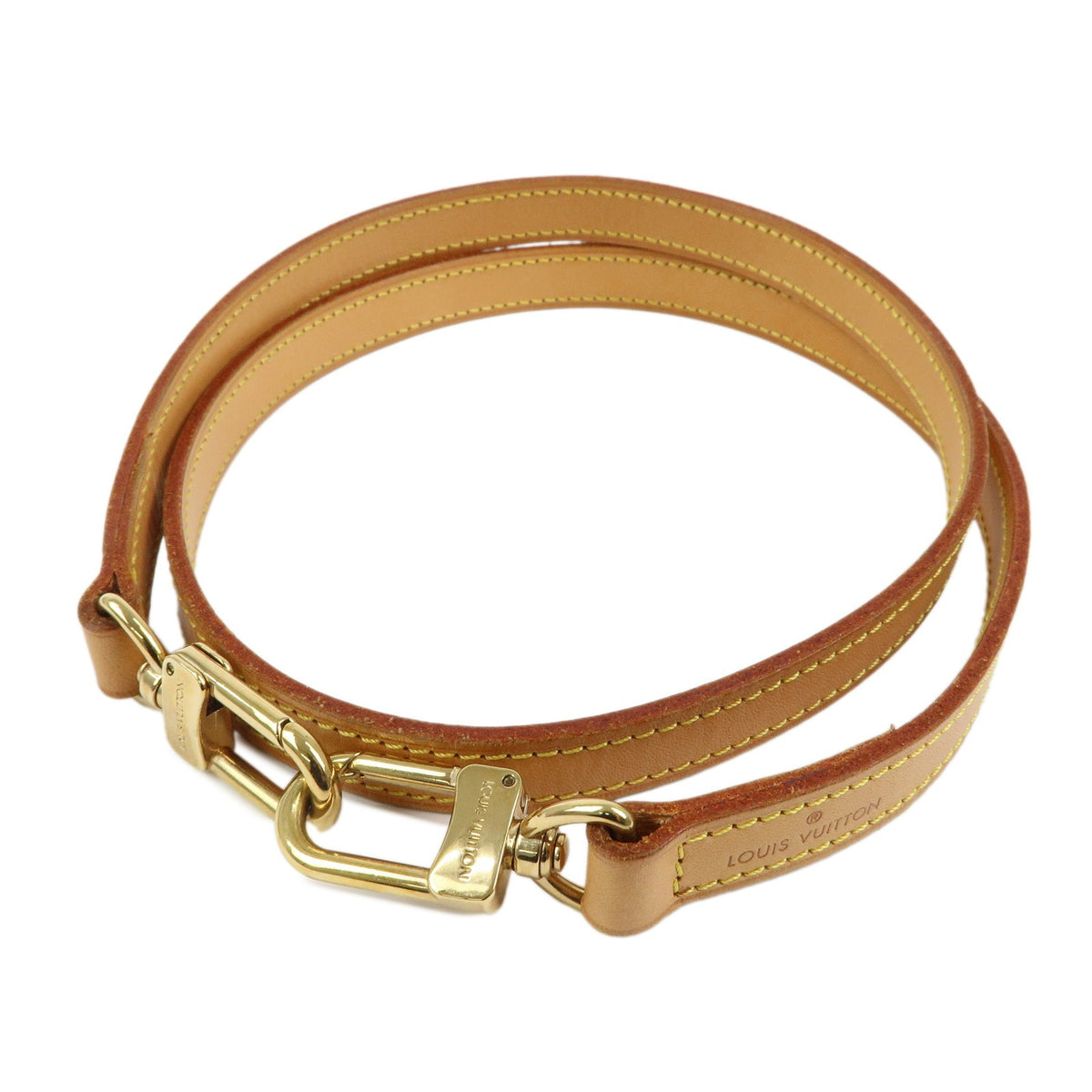 Louis Vuitton Shoulder Strap Vachetta Leather 16