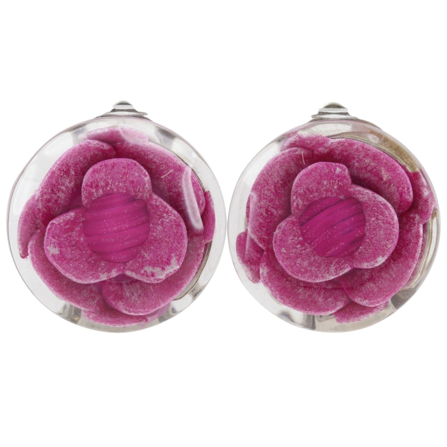 Chanel Camellia Clip-On Resin Product Image