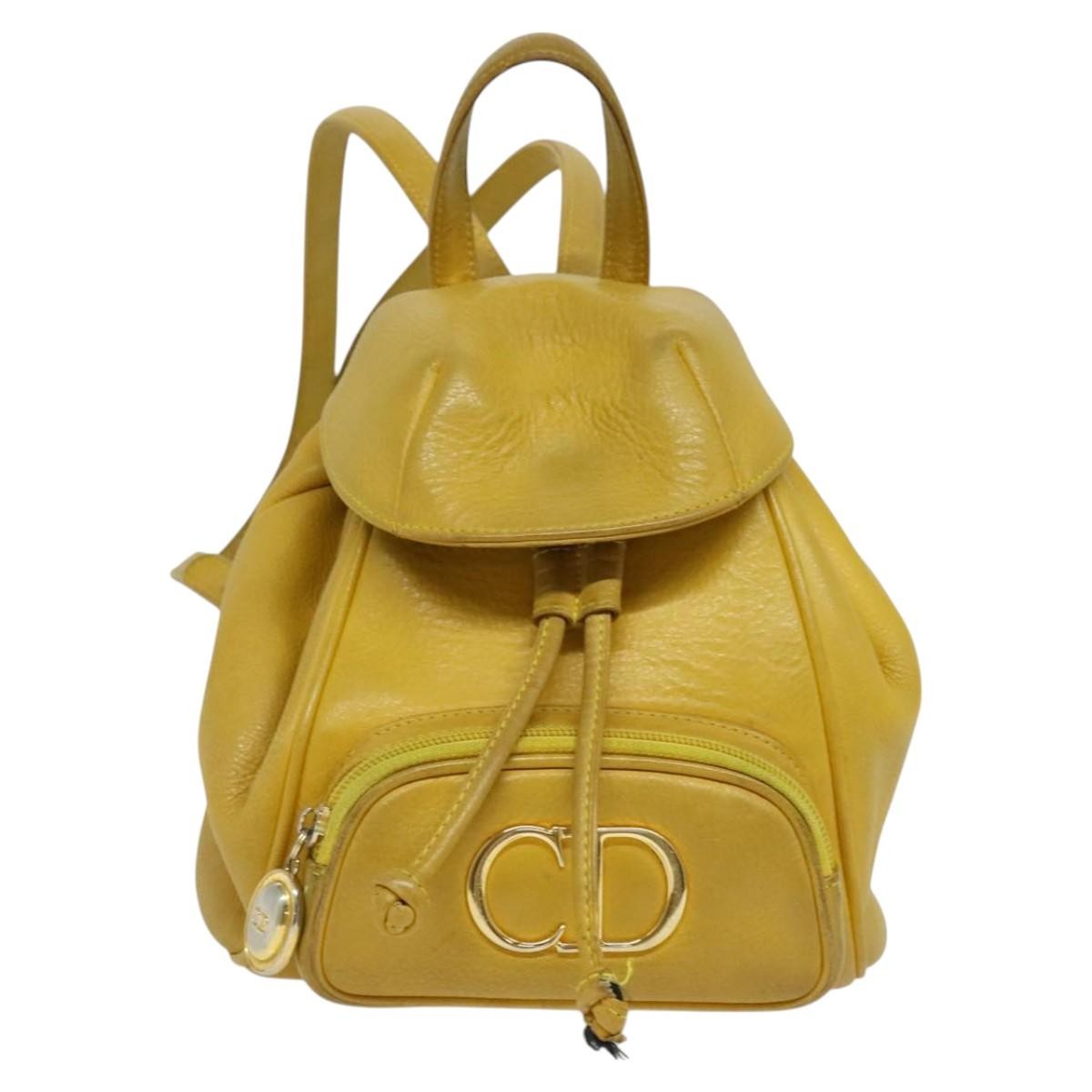 Christian Dior Vintage Flap Leather Small
