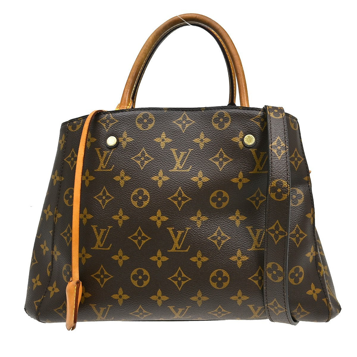 Louis Vuitton Montaigne Handbag Monogram Canvas MM