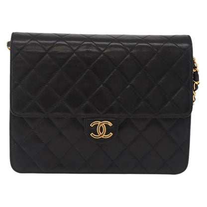 Chanel Vintage CC Square Flap Quilted Lambskin Medium