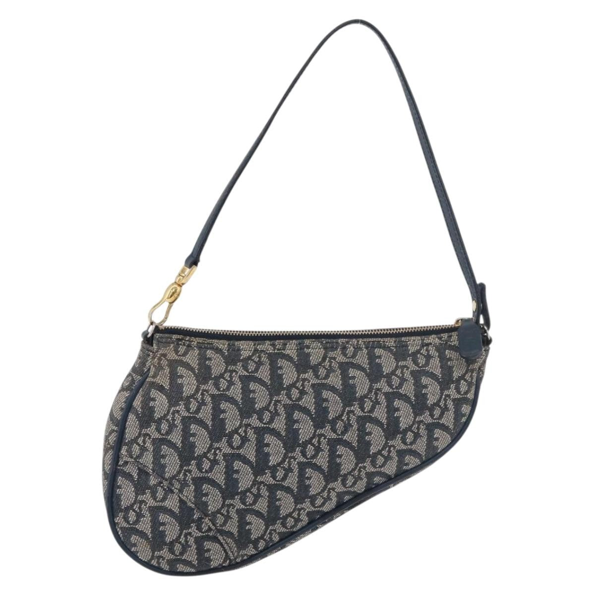 Christian Dior Vintage Saddle Bag Canvas Product Image