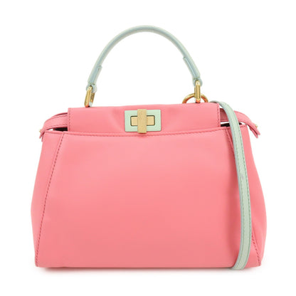 Fendi Peekaboo Leather Mini