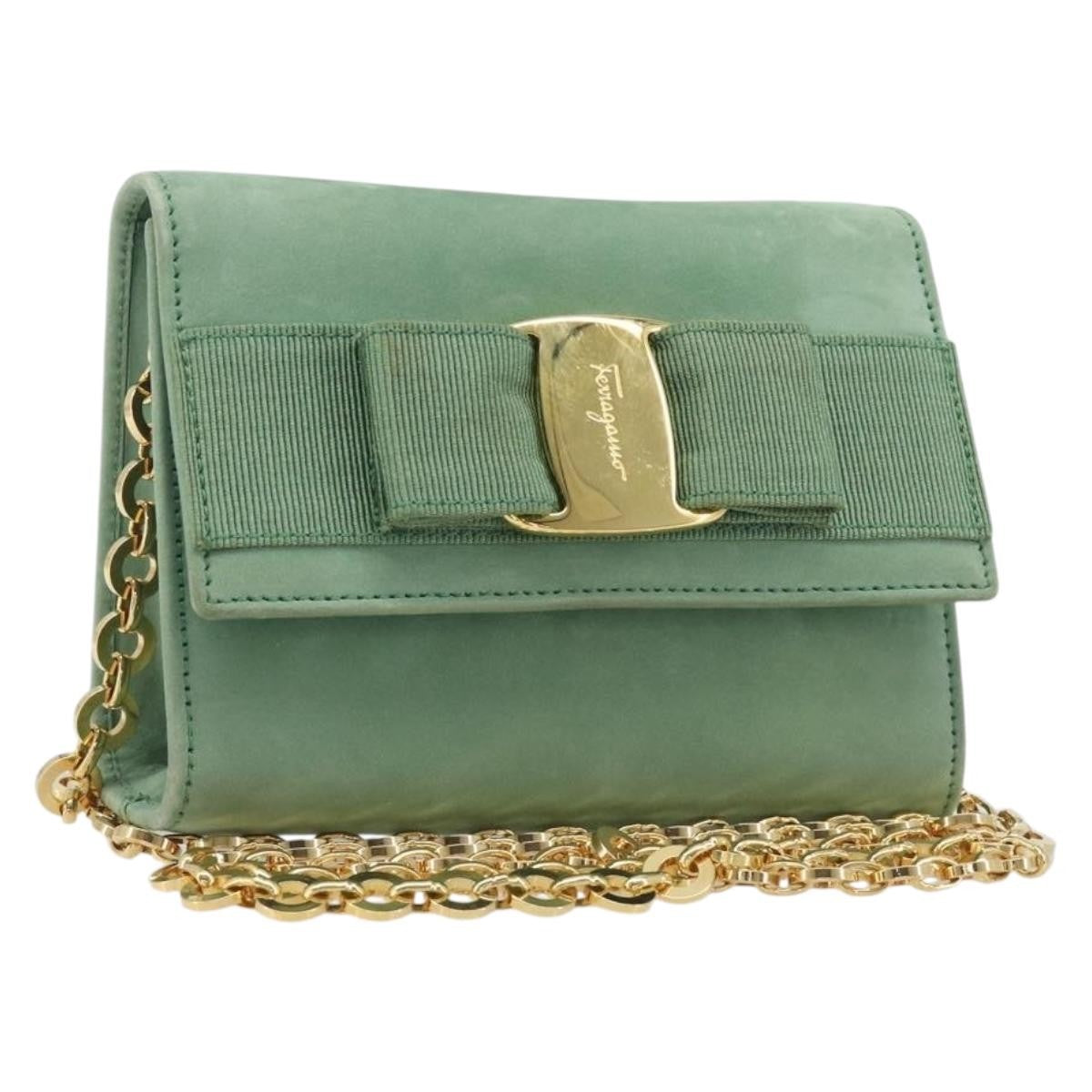 Salvatore Ferragamo Vala Chain Suede Product Image