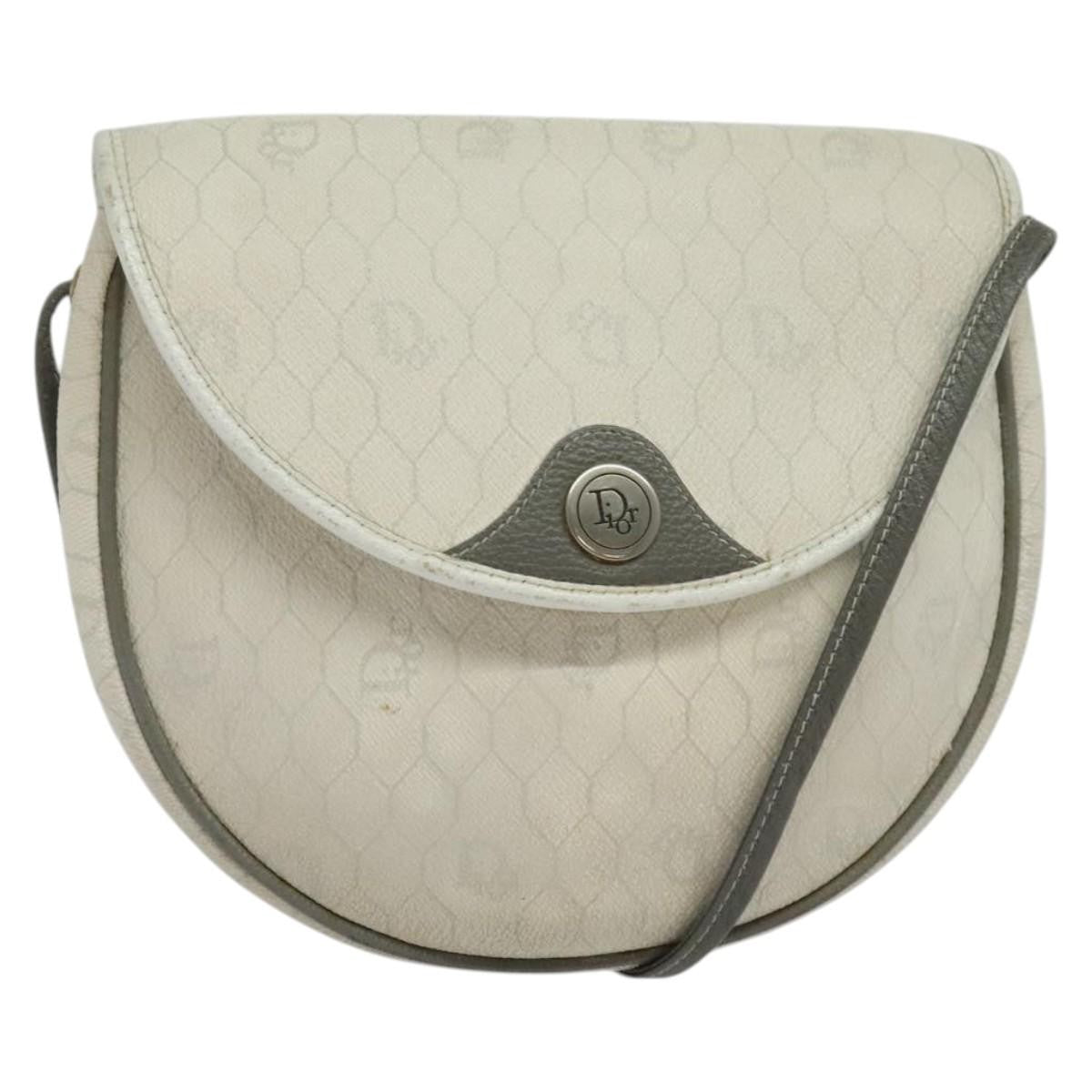 Christian Dior Vintage Honeycomb Shoulder Bag Canvas Product Image