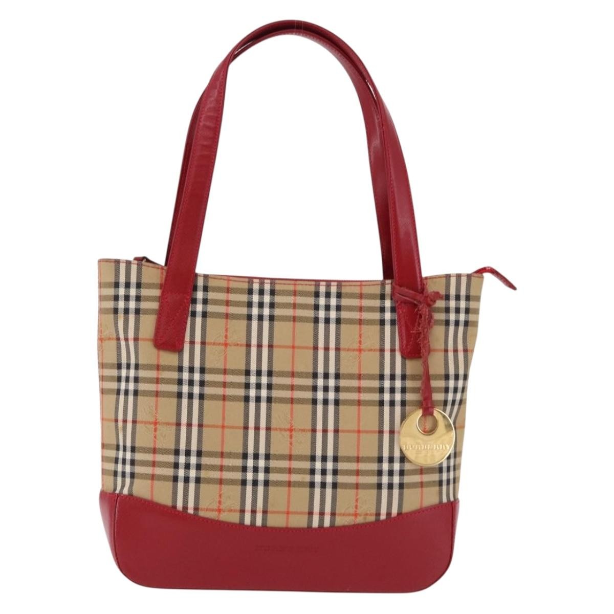 Burberry Nova Check Nova Check Canvas and leather Product Image