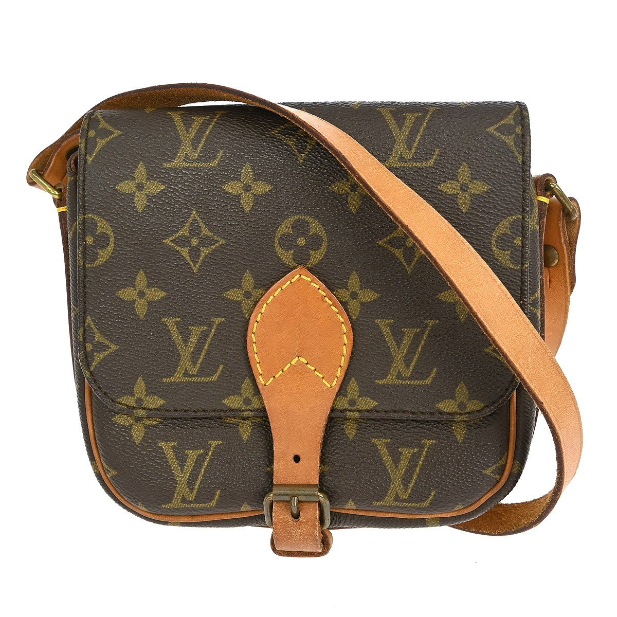 Louis Vuitton Cartouchiere Handbag Monogram Canvas PM