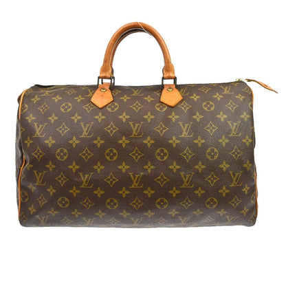 Louis Vuitton Speedy Handbag Monogram Canvas 40