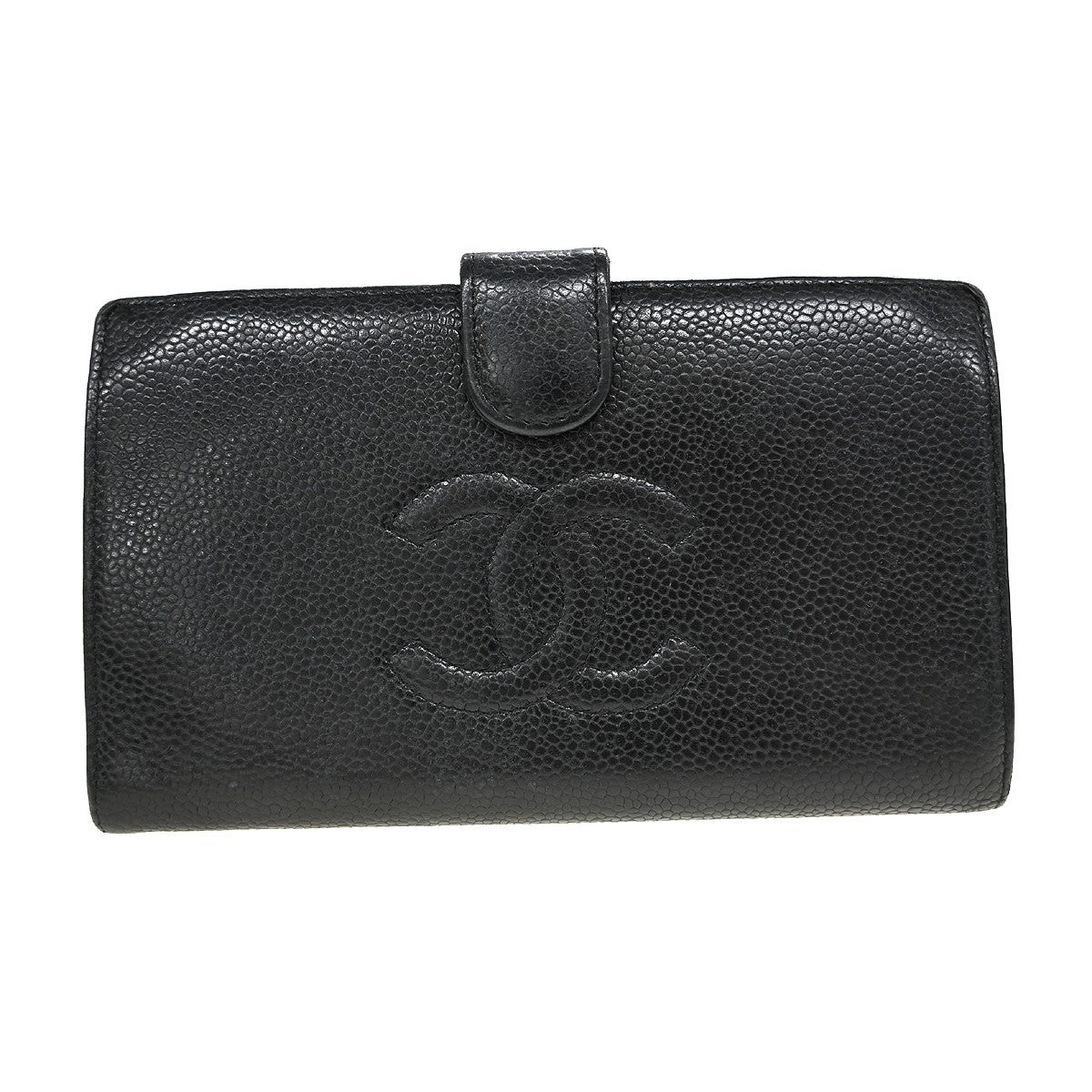 Chanel Timeless CC French Wallet Caviar Long