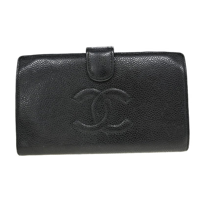 Chanel Timeless CC French Wallet Caviar Long