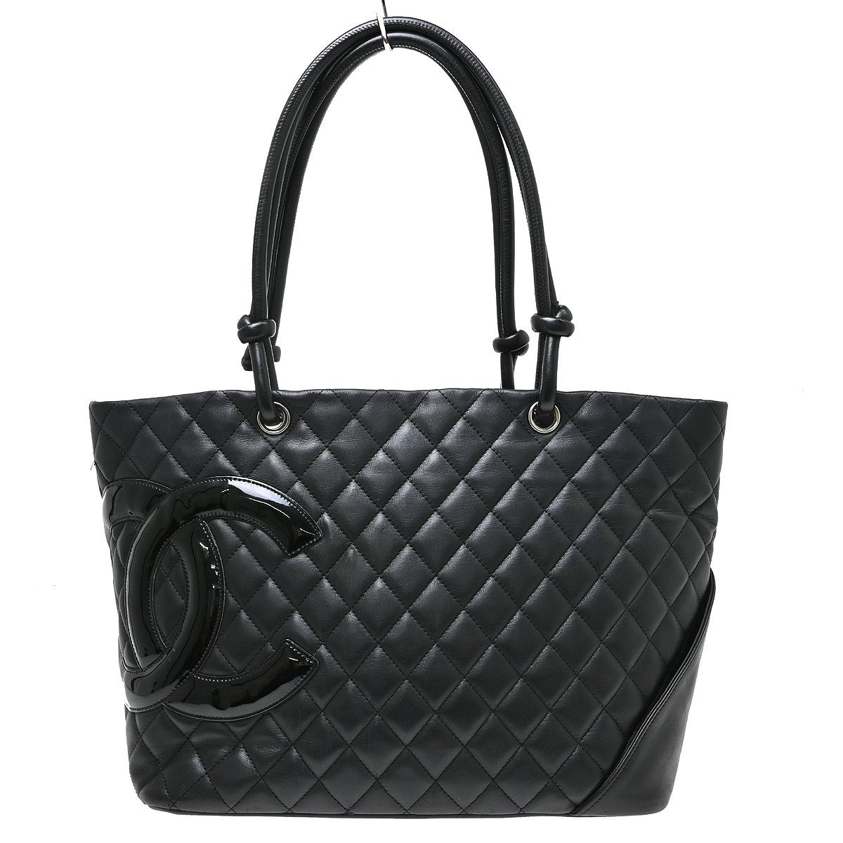 Chanel Cambon Tote Quilted Leather Medium