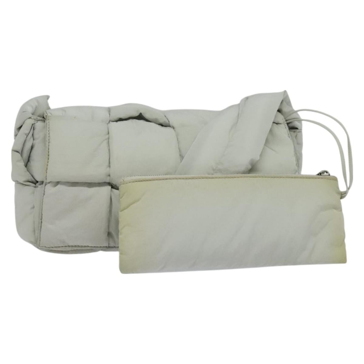 Bottega Veneta Padded Tech Cassette Crossbody Bag Intrecciato Nylon Product Image