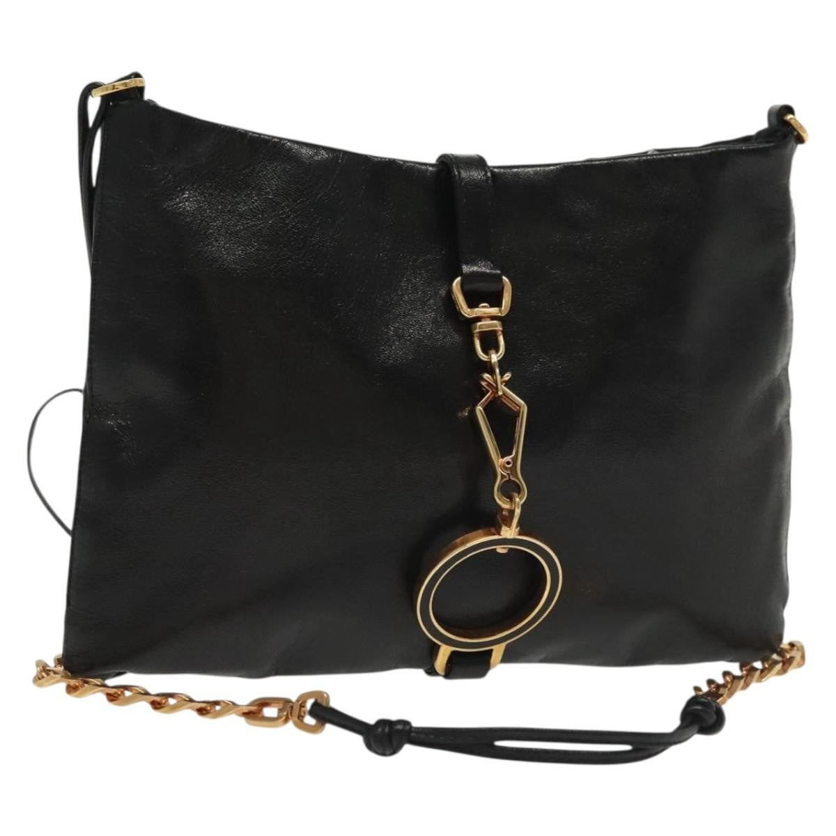 Prada Bow Shoulder Bag Vernice Saffiano Leather Small