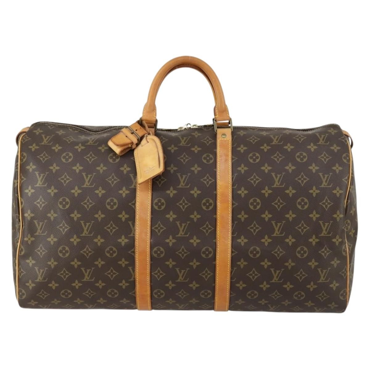 Louis Vuitton Keepall Bag Monogram Canvas 55