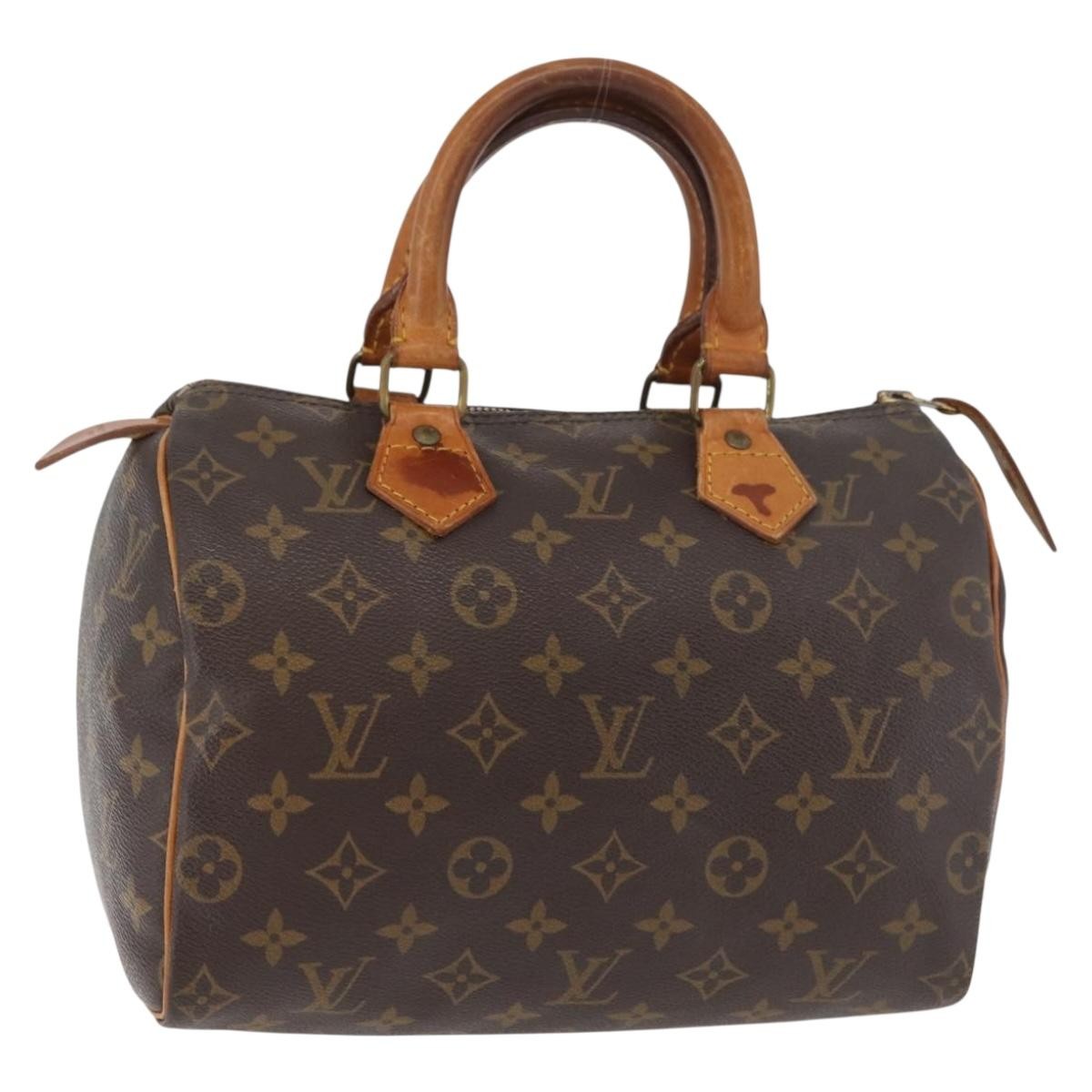 Louis Vuitton Speedy Handbag Monogram Canvas 25
