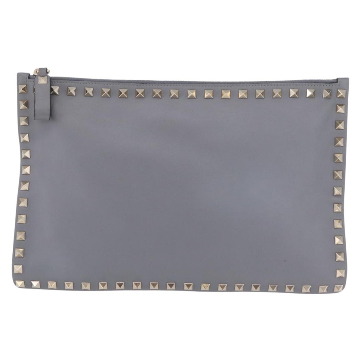 Valentino Garavani Rockstud Pouch Leather Large