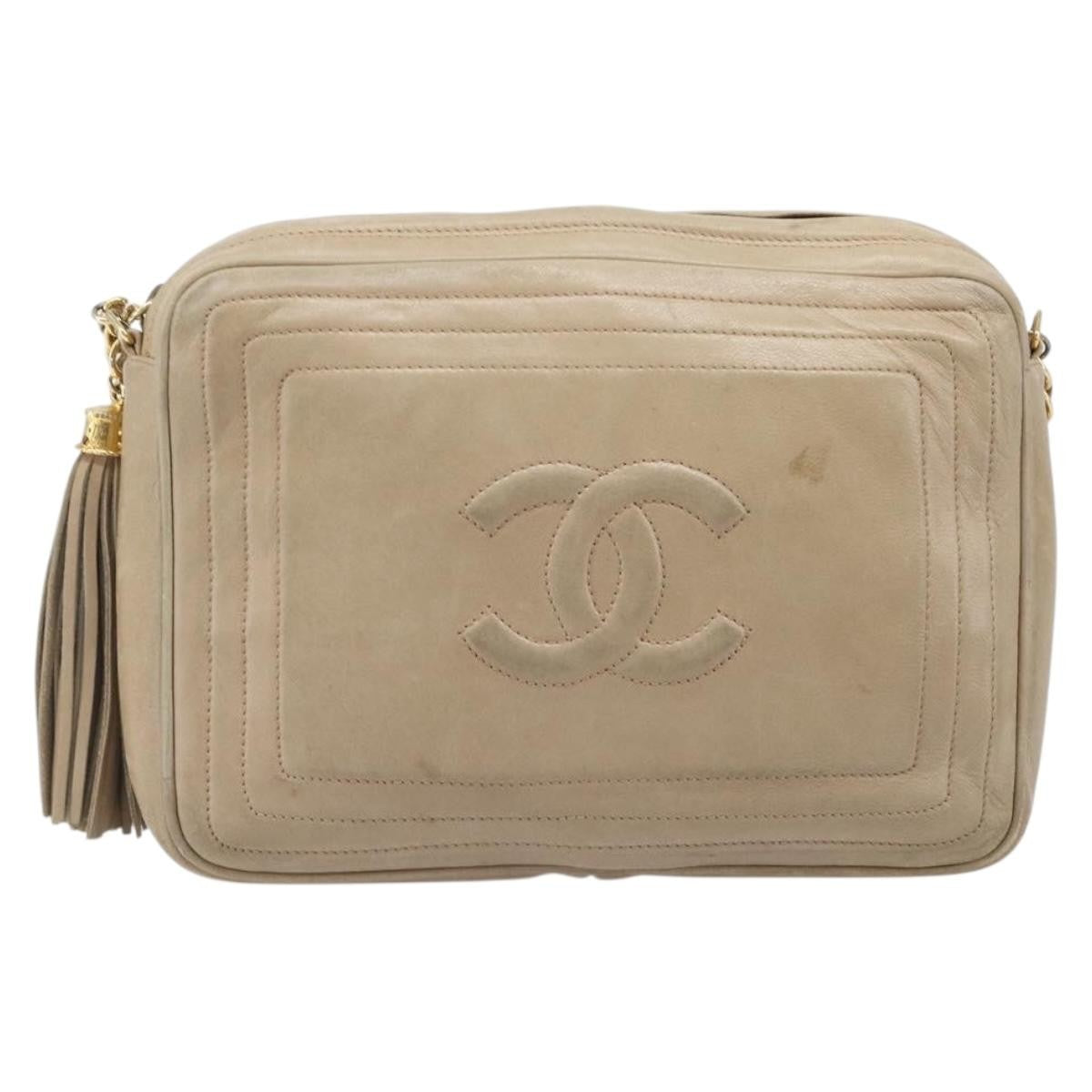 Chanel Vintage CC Tassel Camera Lambskin Small