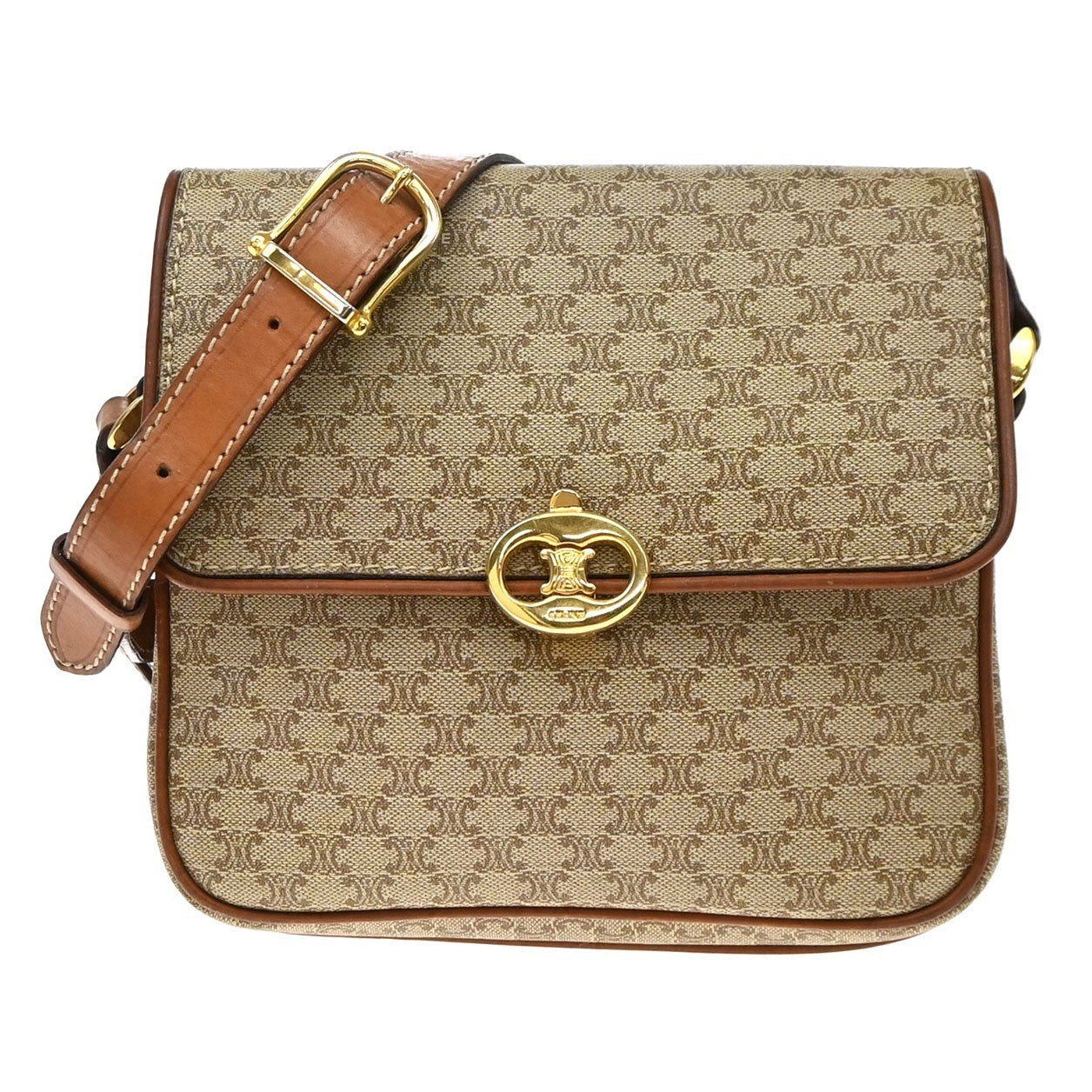Celine Vintage Macadam Canvas Small