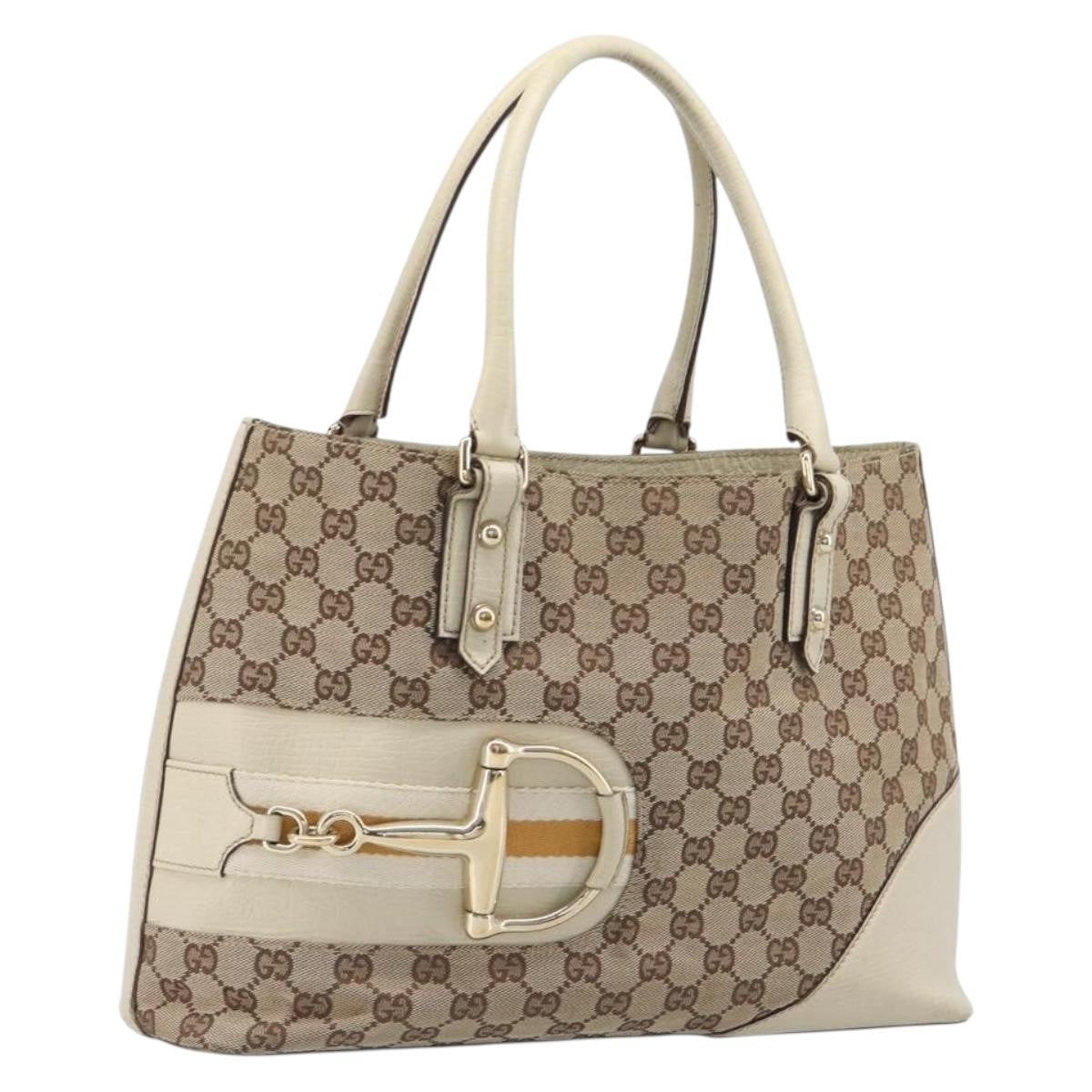 Gucci Horsebit Handle GG Canvas Medium