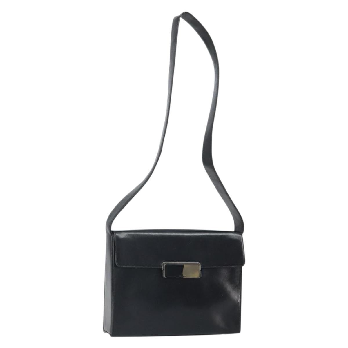 Prada Vintage Flap Shoulder Bag Leather Product Image