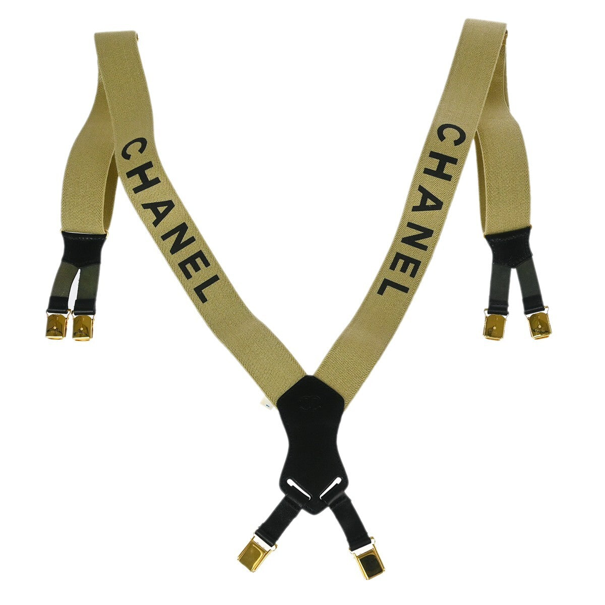 Chanel Logo Suspenders Canvas Product Image