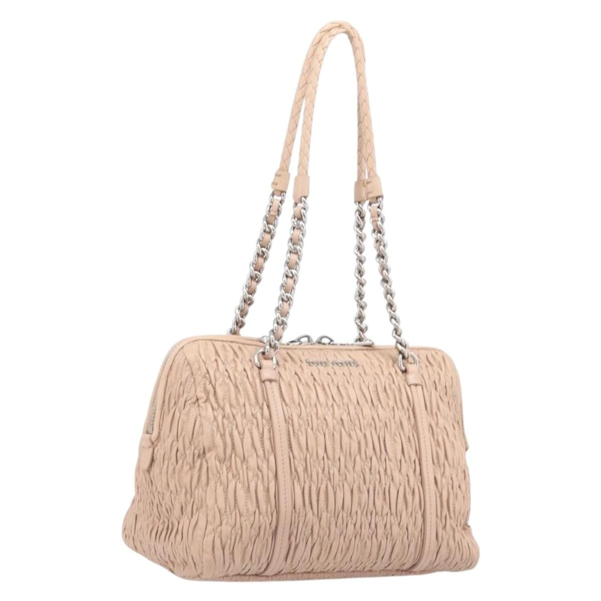 Miu Miu Shoulder Leather Product Image