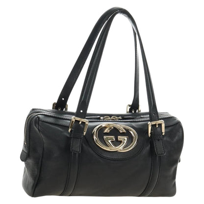 Gucci Britt Boston Duffle Leather Small