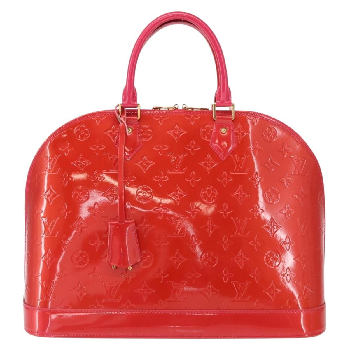 Louis Vuitton Alma Handbag Monogram Vernis GM