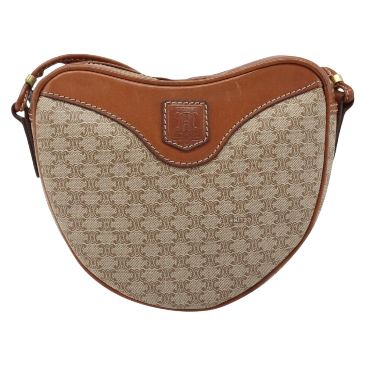 Celine Vintage Macadam Canvas and Leather Product Image