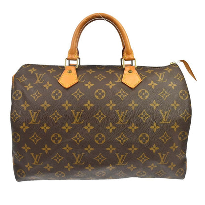 Louis Vuitton Speedy Handbag Monogram Canvas 35