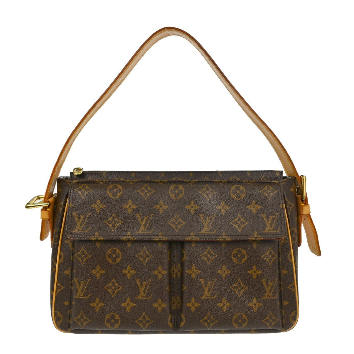 Louis Vuitton Viva Cite Handbag Monogram Canvas GM