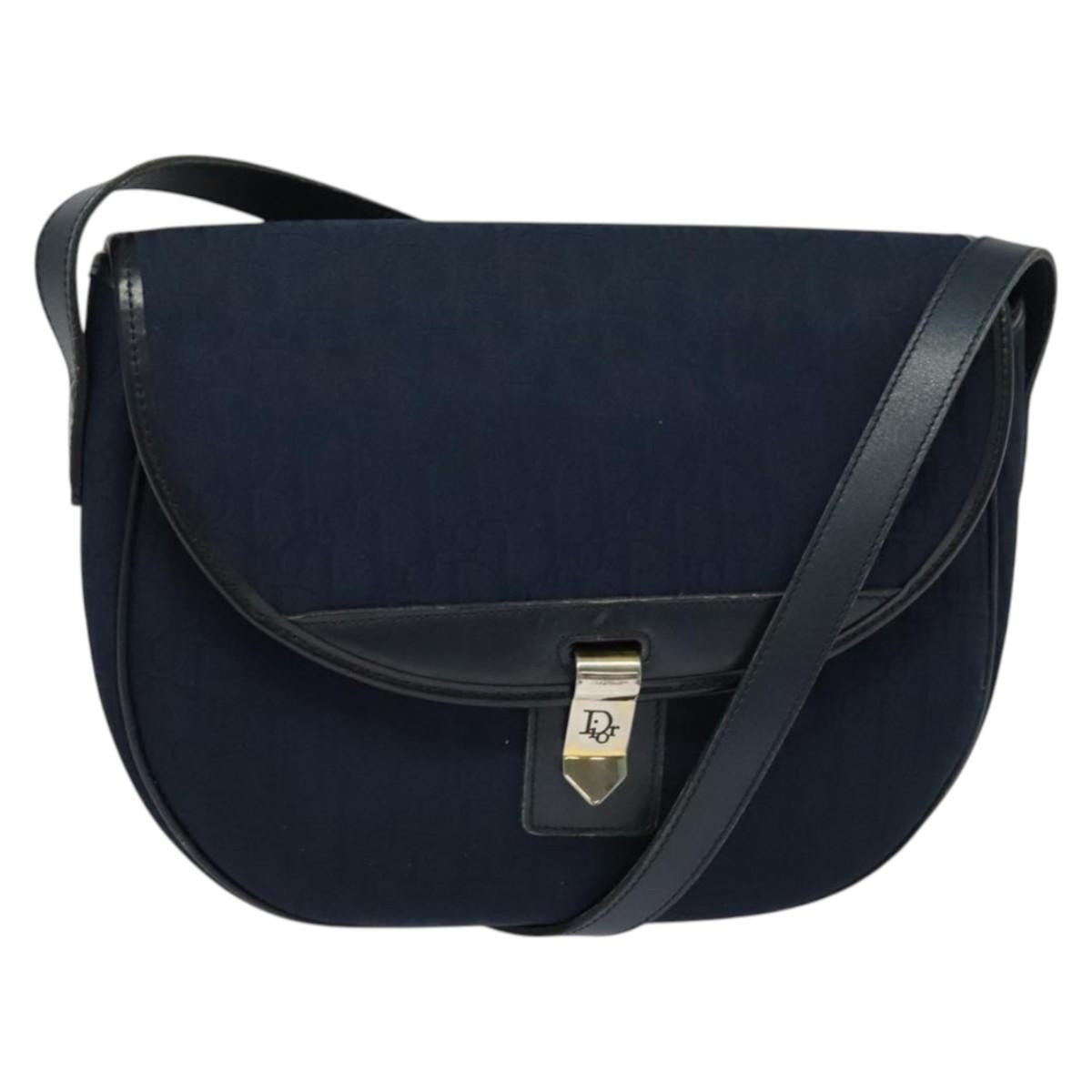 Christian Dior Vintage Trotter Shoulder Bag Canvas Product Image