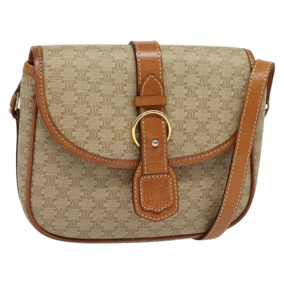 Celine Macadam Shoulder Bag PVC Leather Product Image