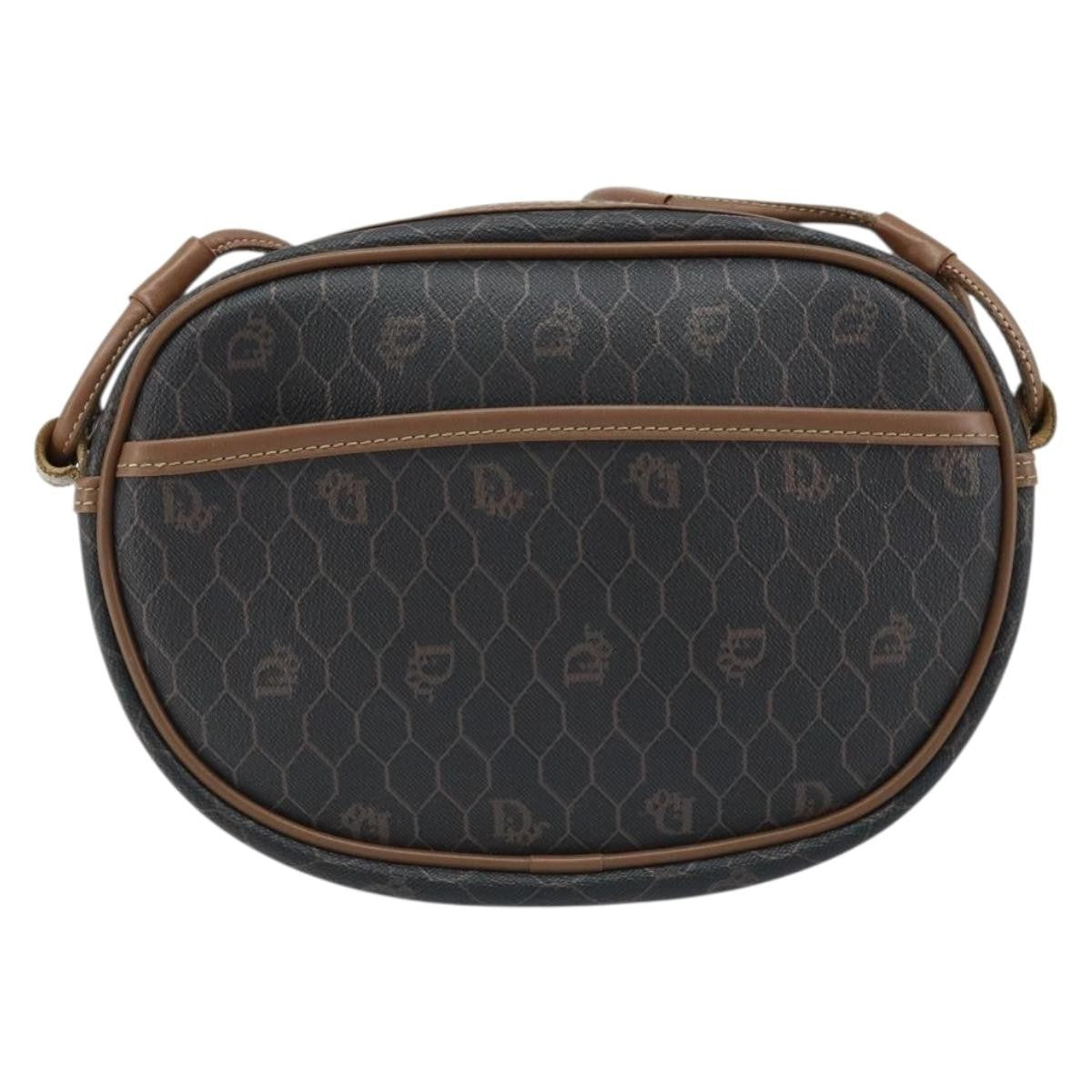 Christian Dior Vintage Honeycomb Canvas and Leather Product Image