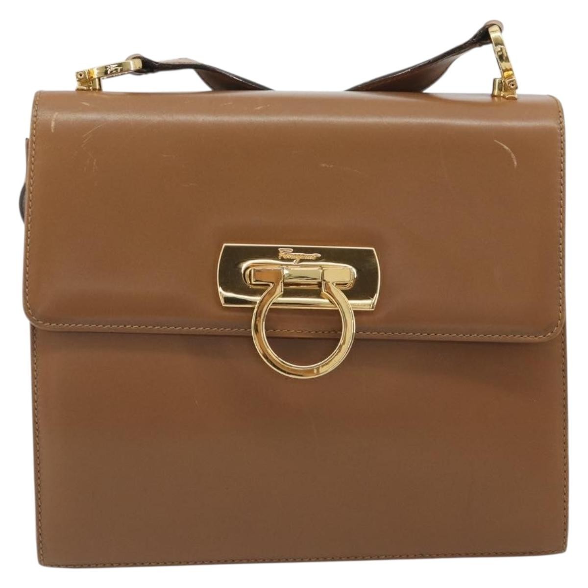 Salvatore Ferragamo Gancini Leather Product Image