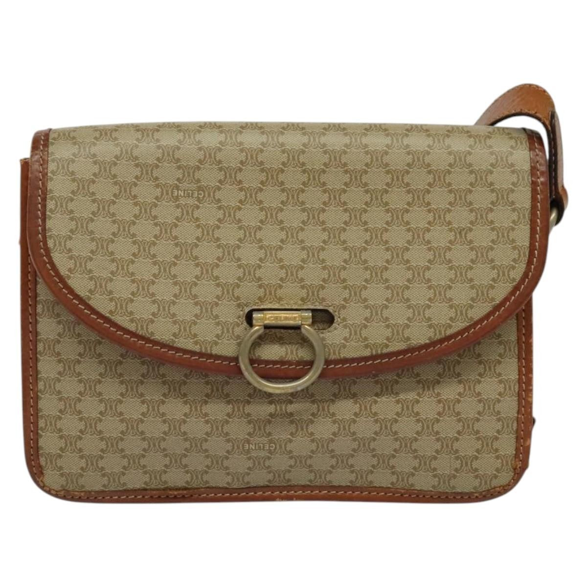 Celine Macadam Shoulder Bag PVC Leather Product Image