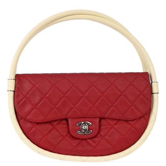 Chanel Hula Hoop Bag Quilted Lambskin Small