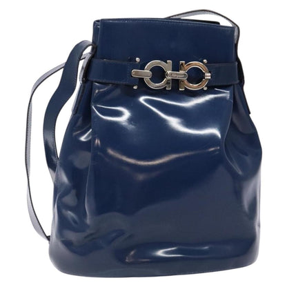 Salvatore Ferragamo Vintage Gancini Bucket Bag Patent leather Product Image