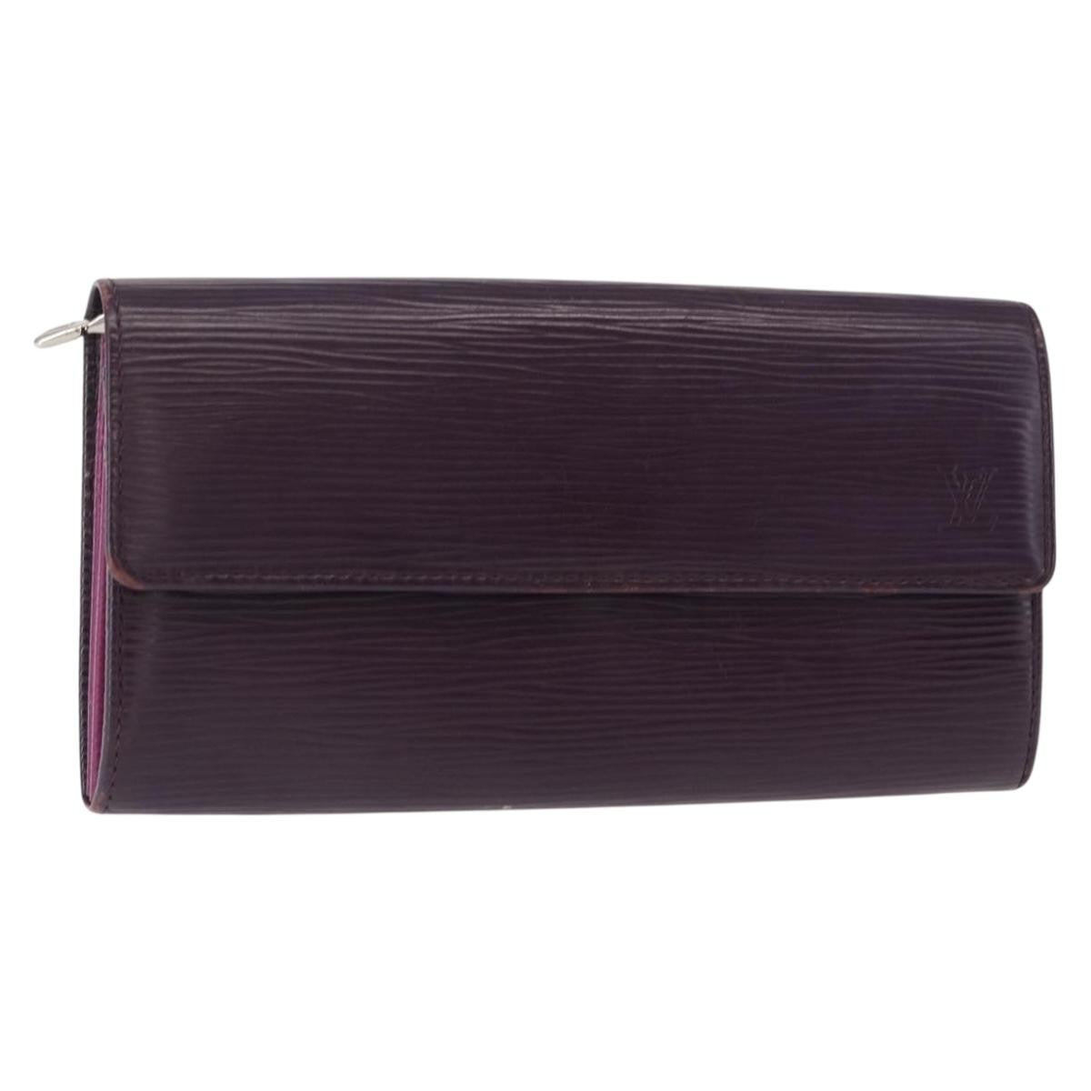 Louis Vuitton Vintage Sarah Wallet Epi Leather Product Image