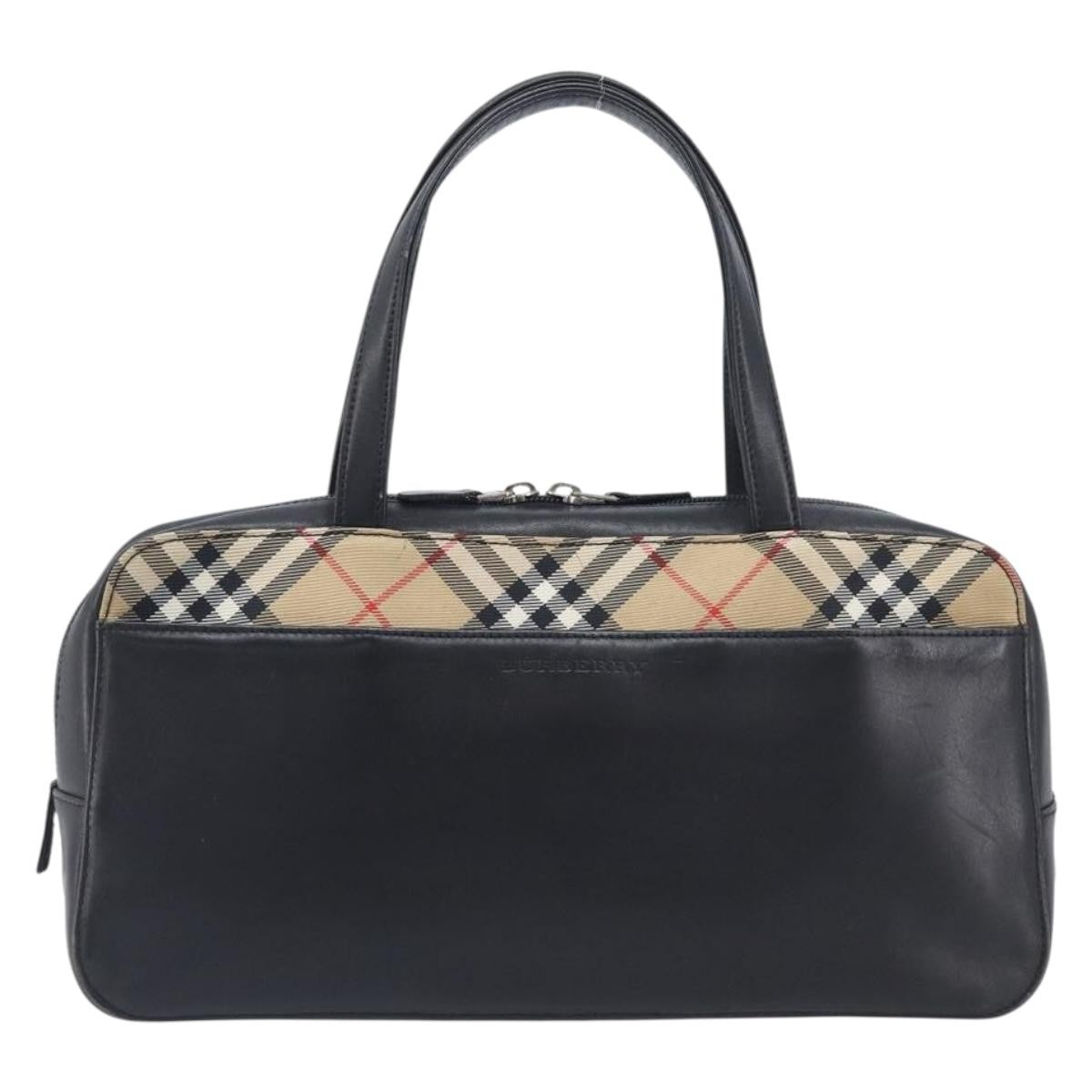 Burberry Nova Check Leather and Nylon Product Image