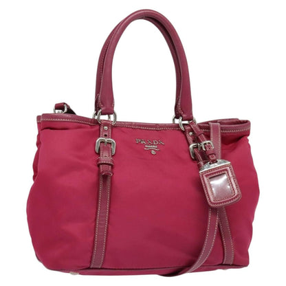 Prada Convertible Belted Hobo Tessuto with Leather Medium