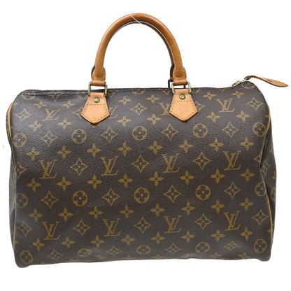 Louis Vuitton Speedy Handbag Monogram Canvas 35