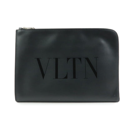 Valentino Garavani VLTN Zip Pouch Printed Leather Product Image