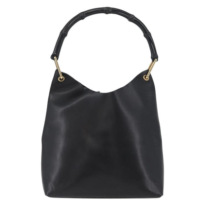 Gucci Vintage Bamboo Hobo Leather Product Image